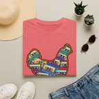 Hen Silhouette Cassettes V T-Shirt