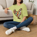 Hen Silhouette Cocktails V T-Shirt