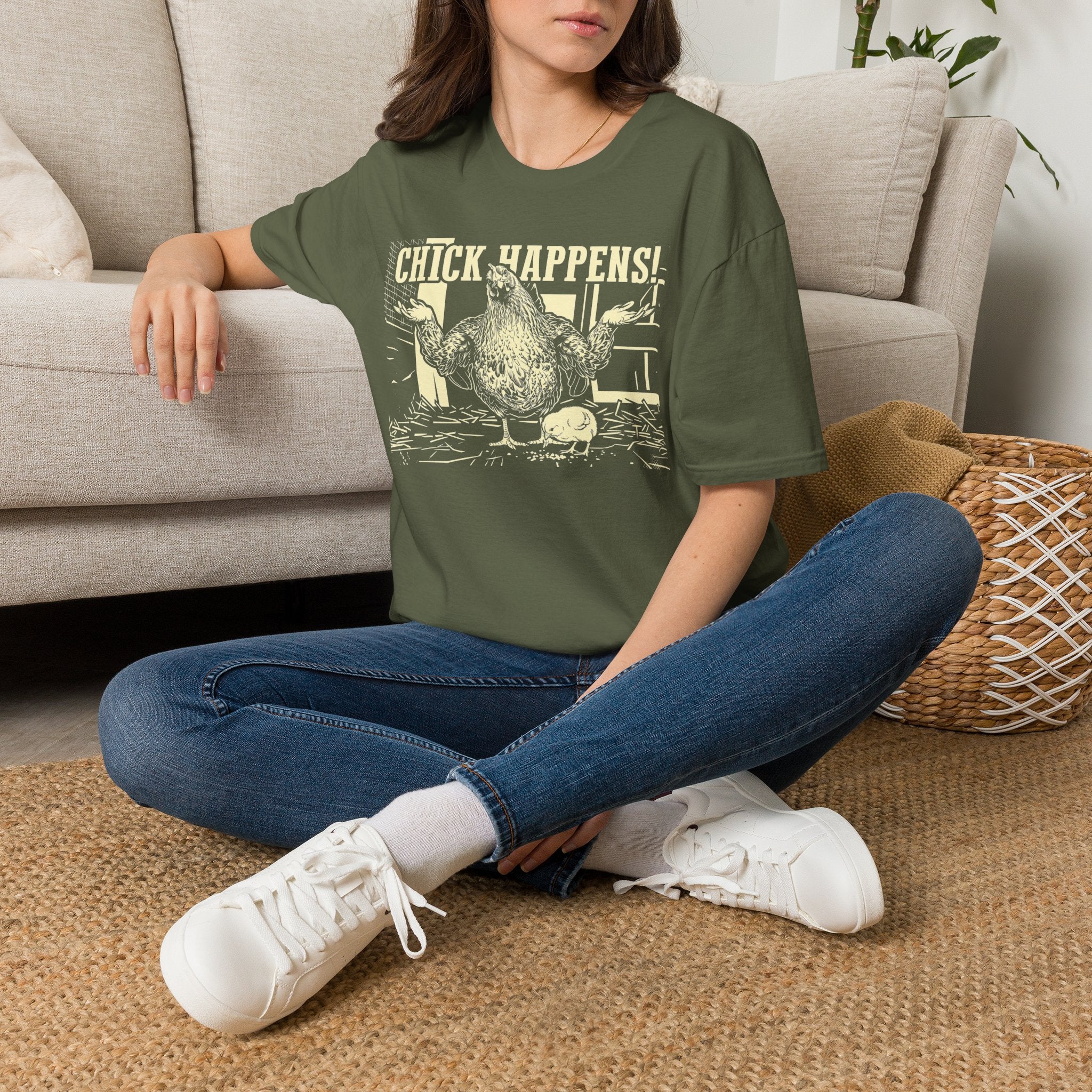 Chick Happens Light T-Shirt