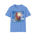 3 Rooster Sun T-Shirt