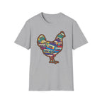 Hen Silhouette Cassettes V T-Shirt