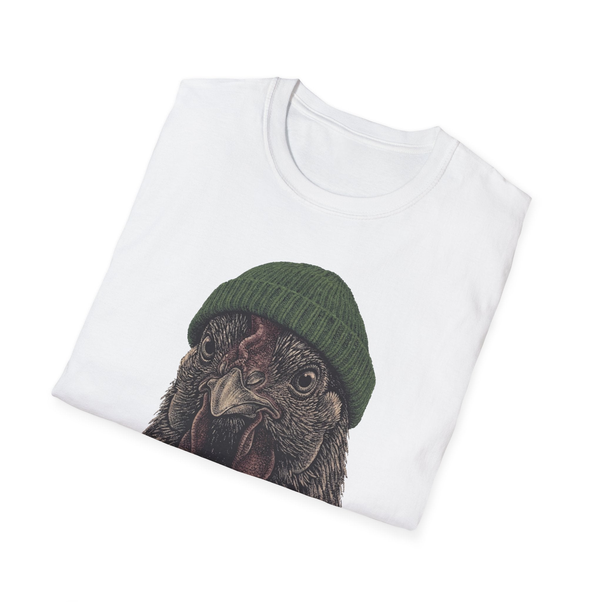 Hen Beanie T-Shirt