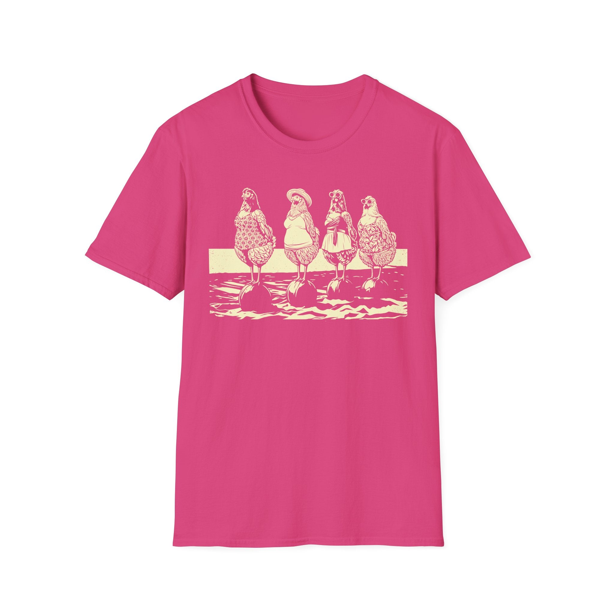 Beach Ball Hens Light T-Shirt