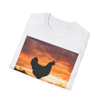 Hen Silhouette Fence T-Shirt