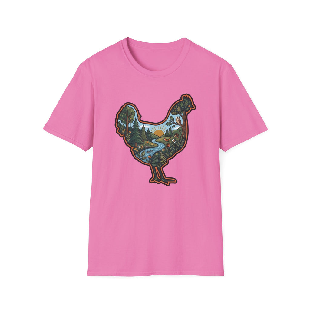 Hen Silhouette Nature V T-Shirt