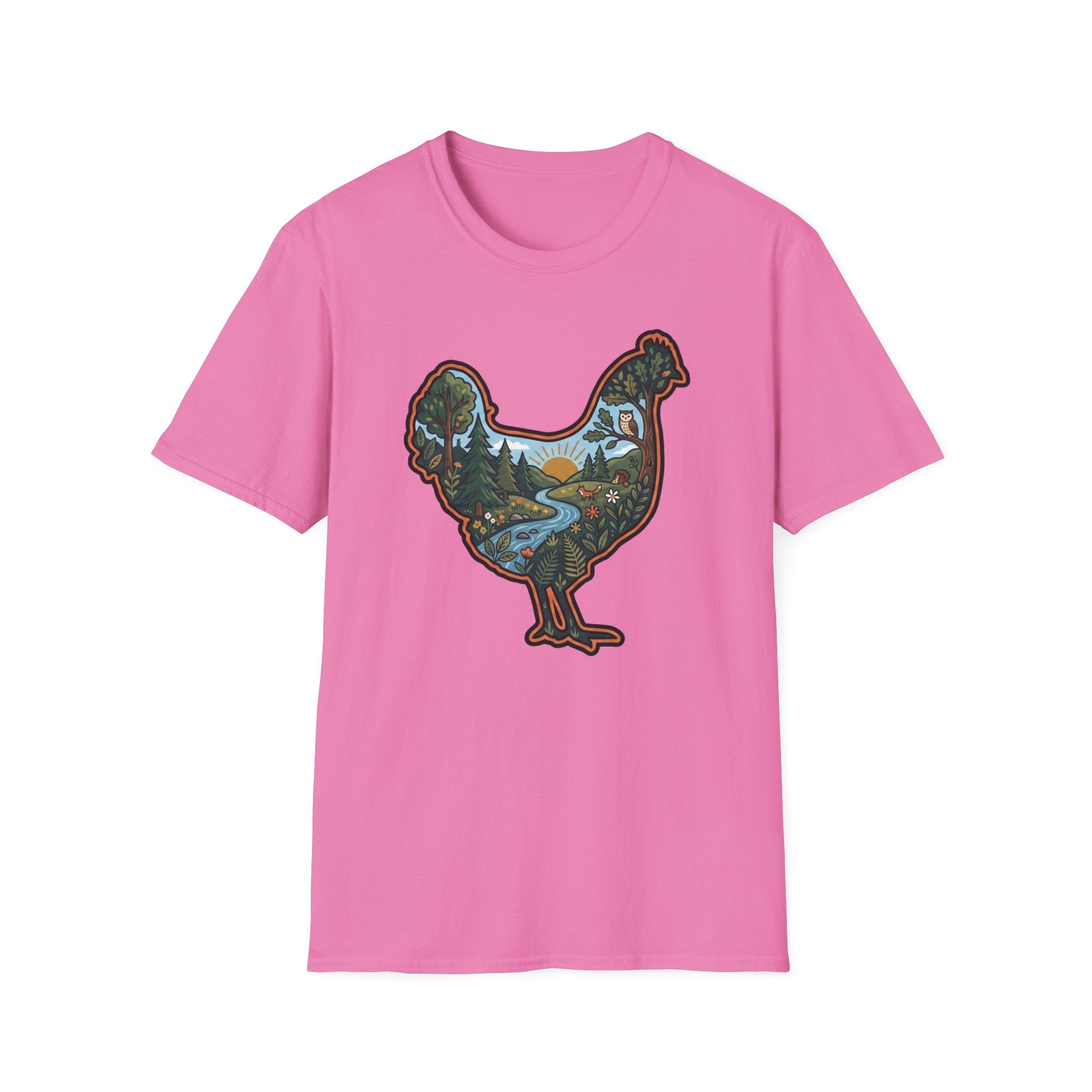 Hen Silhouette Nature V T-Shirt