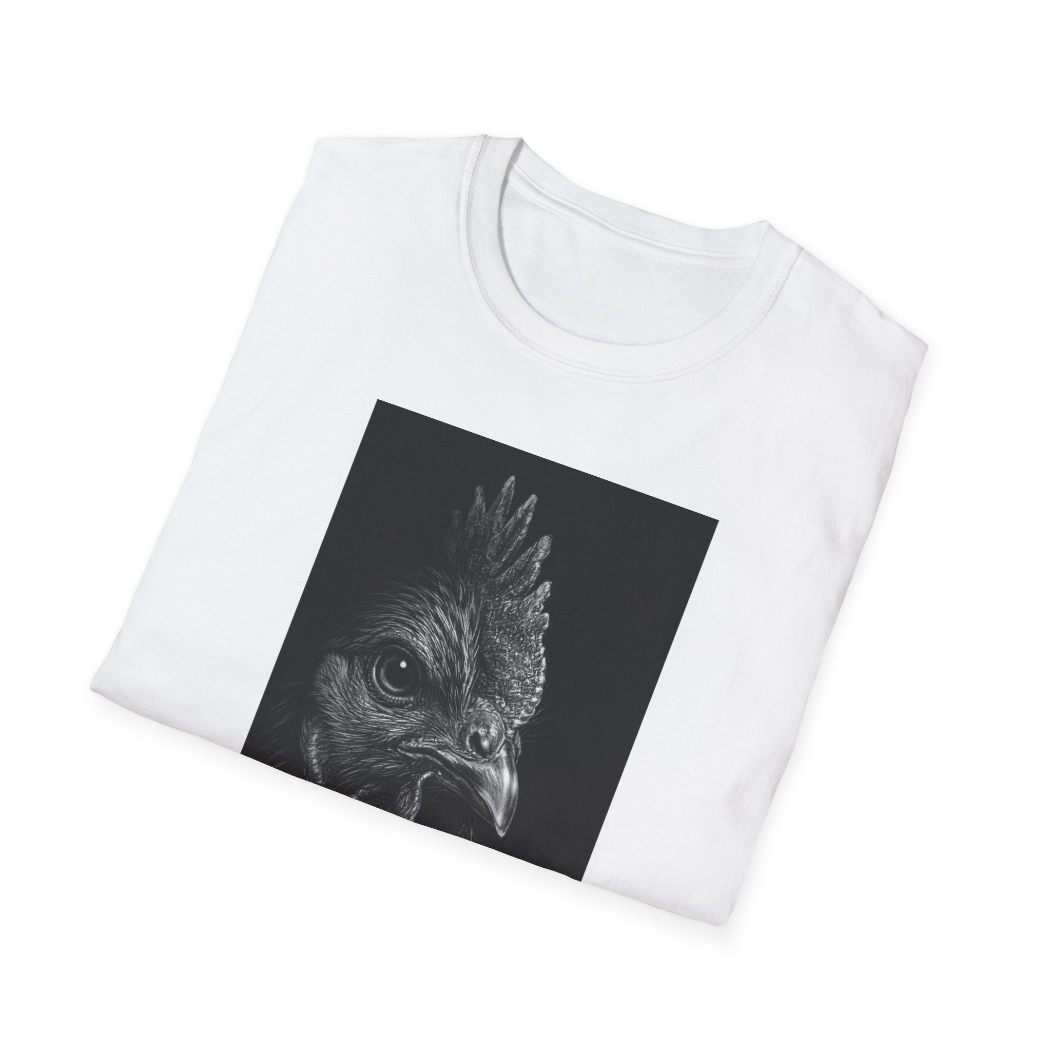 Chicken Face Side T-Shirt
