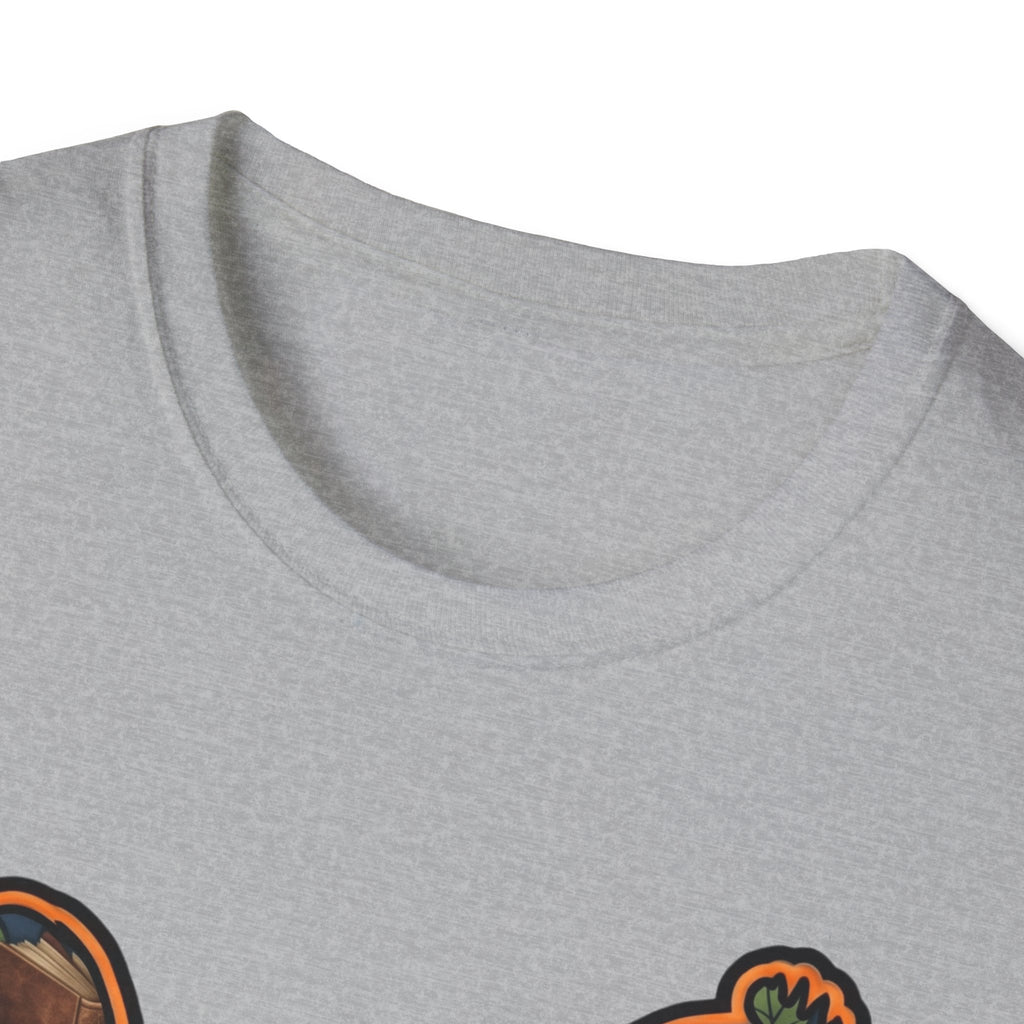 Hen Silhouette Books T-Shirt