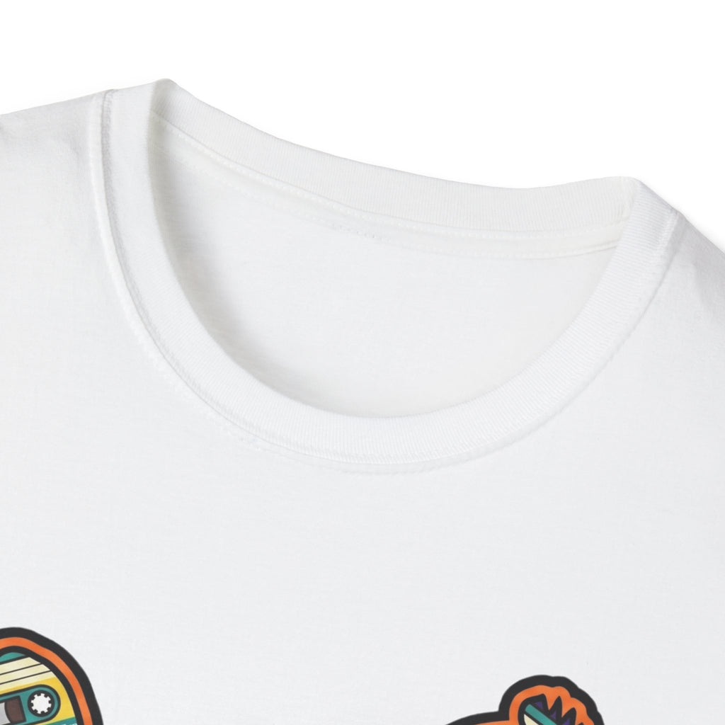 Hen Silhouette Cassettes V T-Shirt