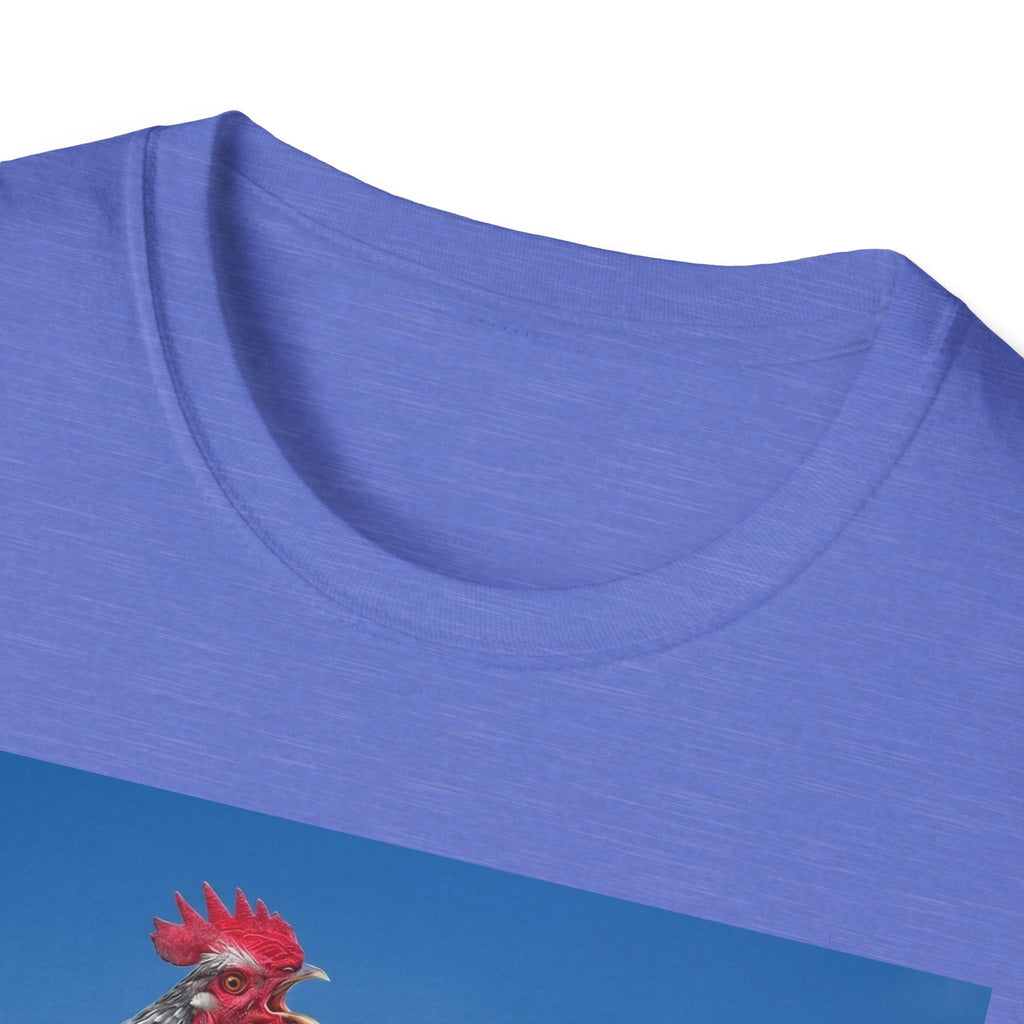 3 Rooster Sunrise Mountain T-Shirt