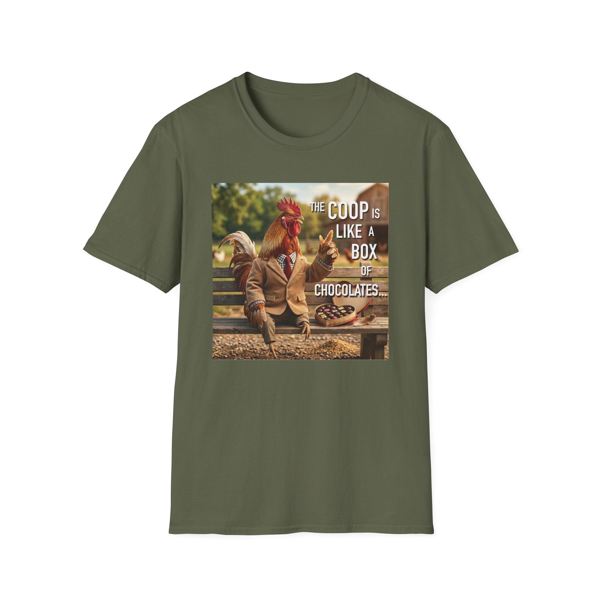 The Coop Chocolates Text T-Shirt