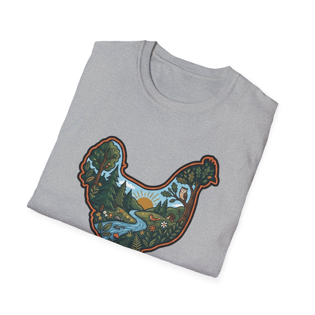 Hen Silhouette Nature V T-Shirt