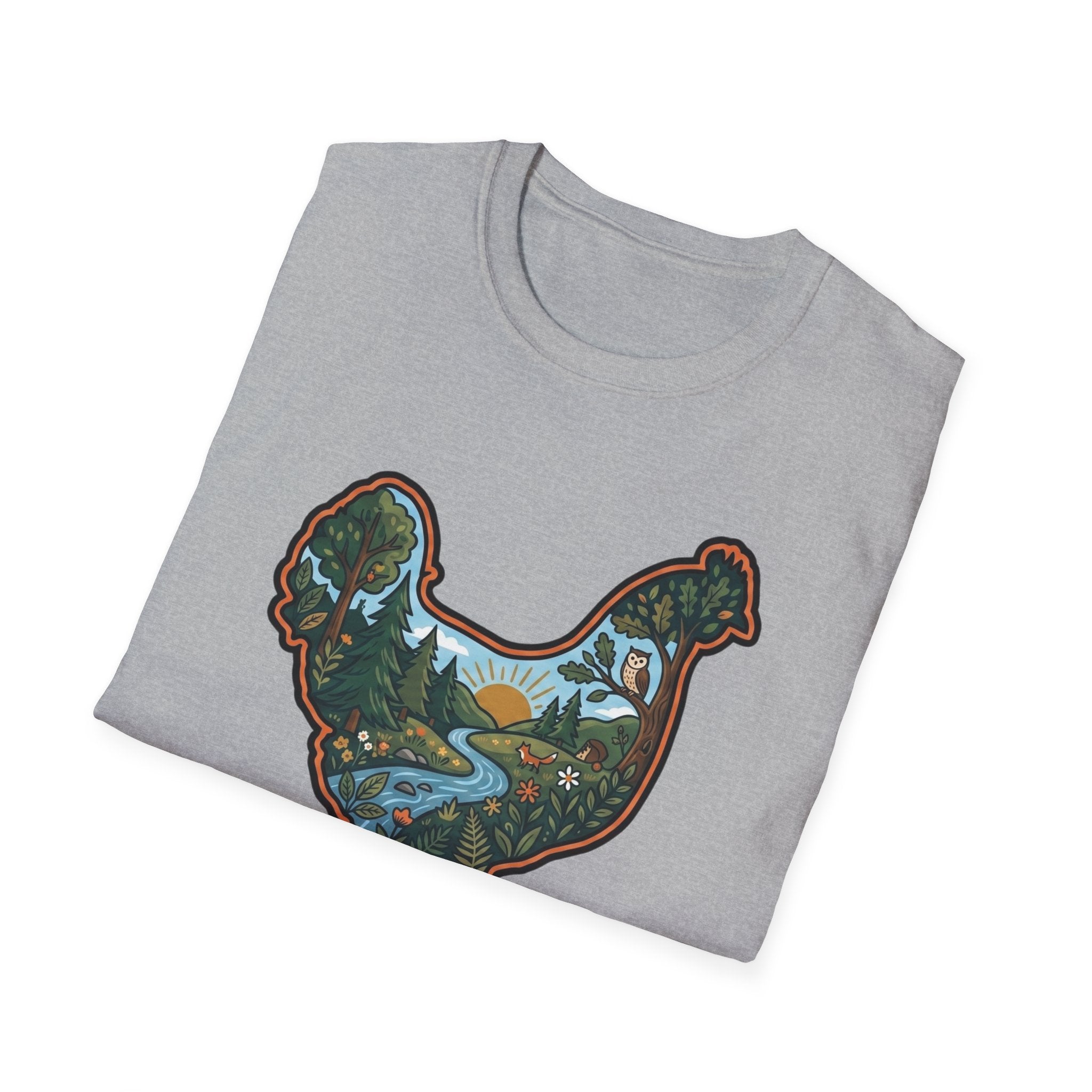 Hen Silhouette Nature V T-Shirt