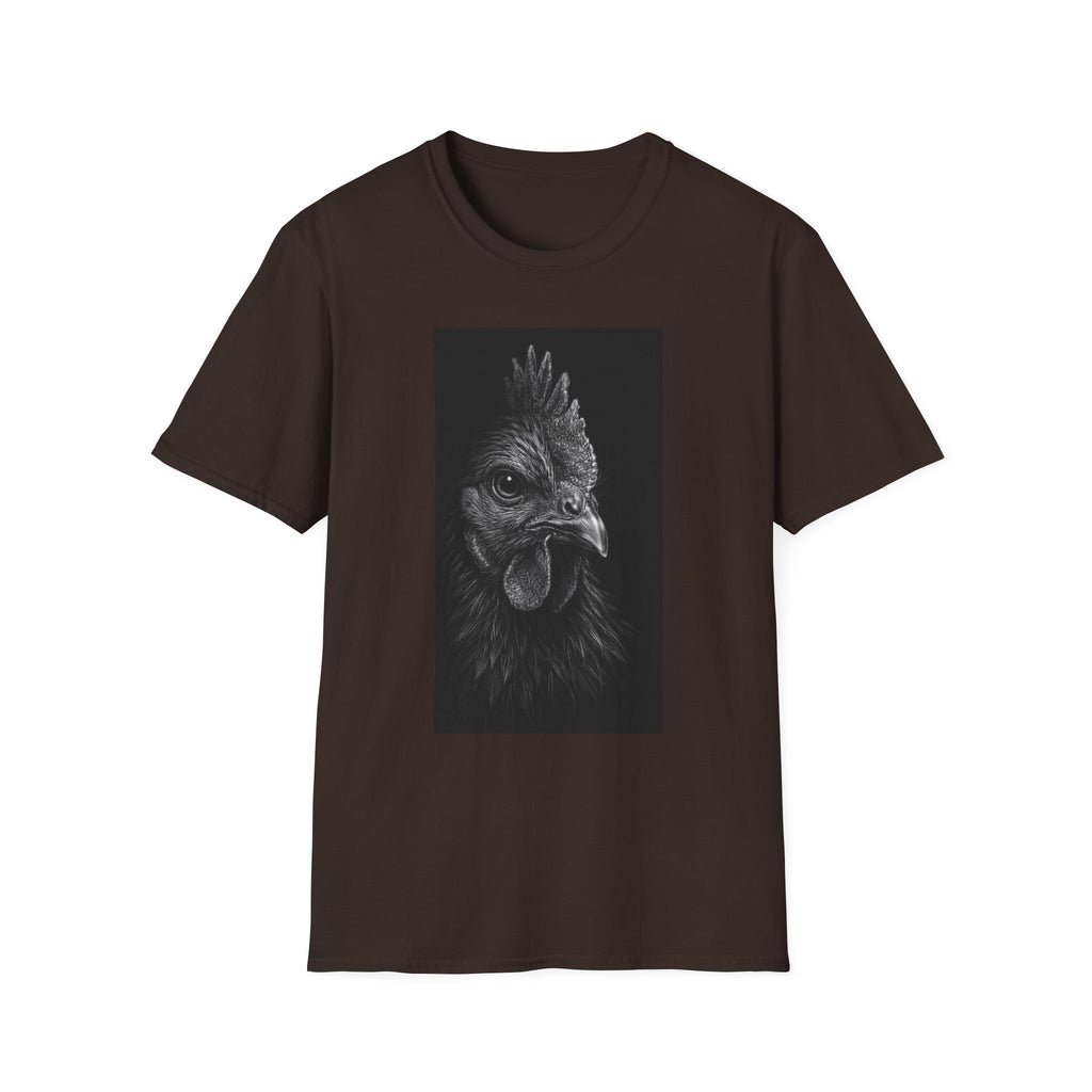 Chicken Face Side T-Shirt