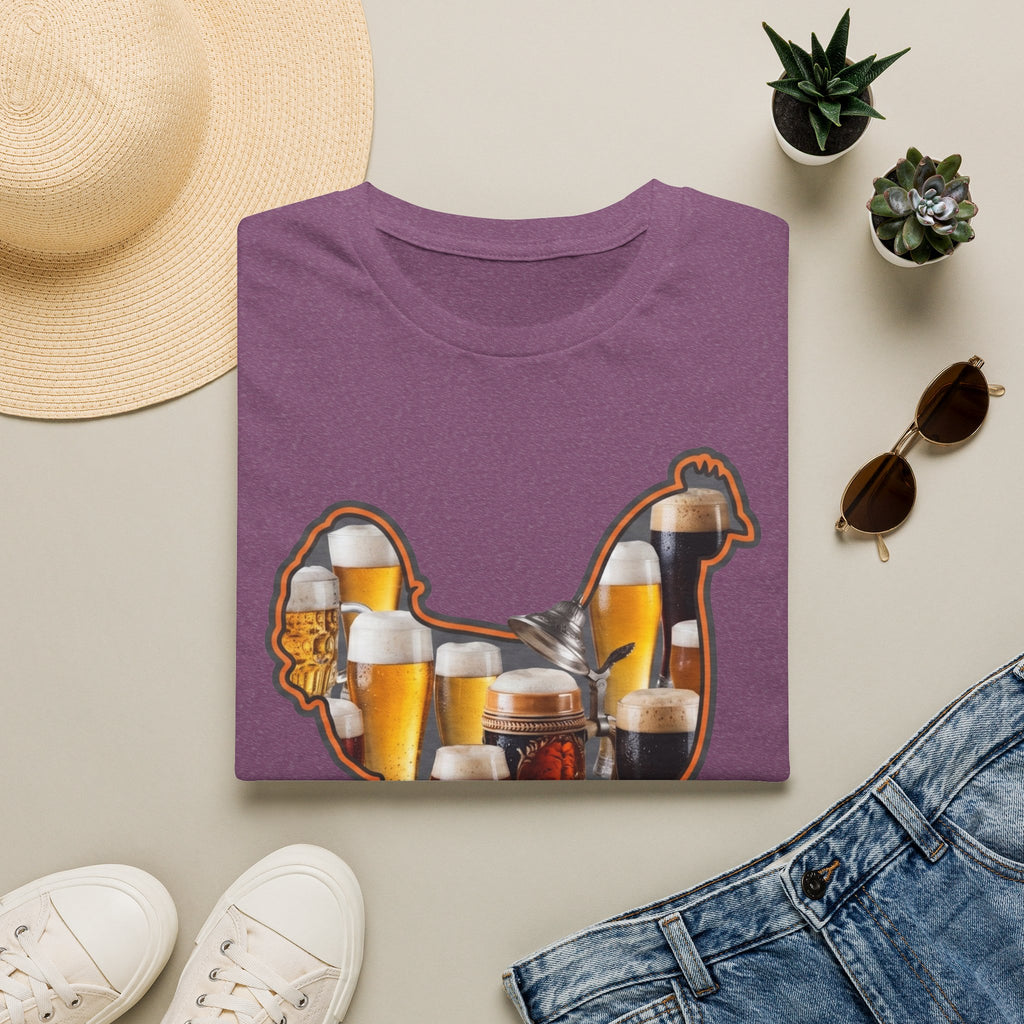 Hen Silhouette Beer T-Shirt