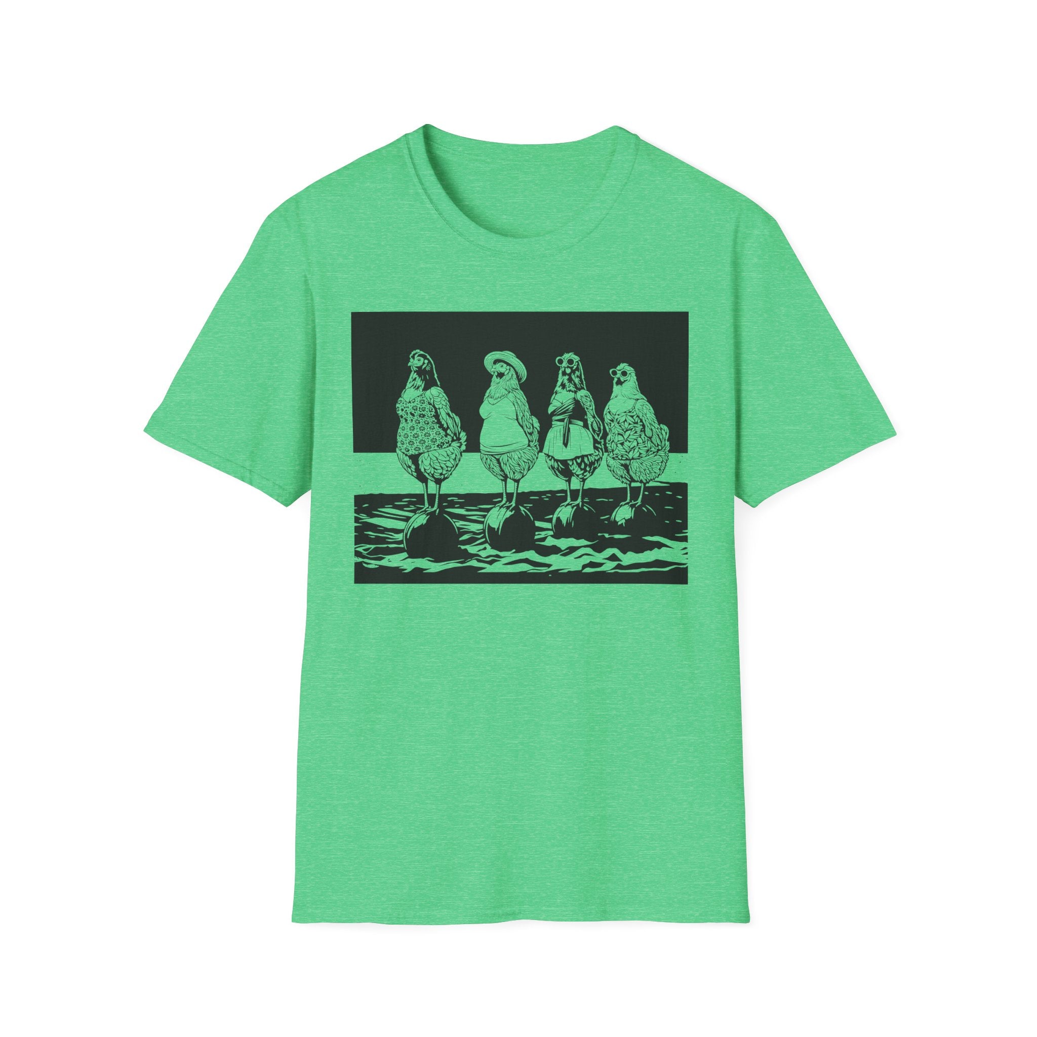 Beach Ball Hens Dark T-Shirt