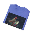 3 Rooster Moon T-Shirt