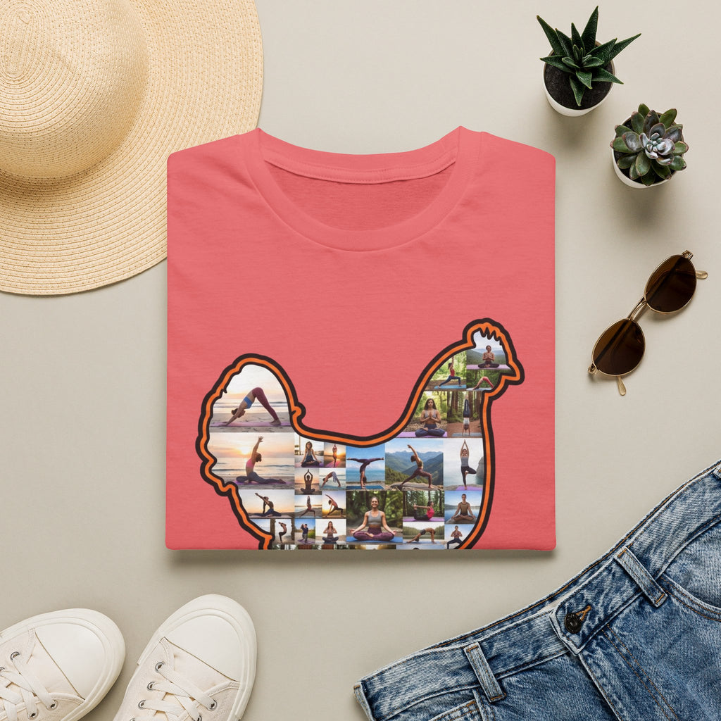 Hen Silhouette Yoga T-Shirt