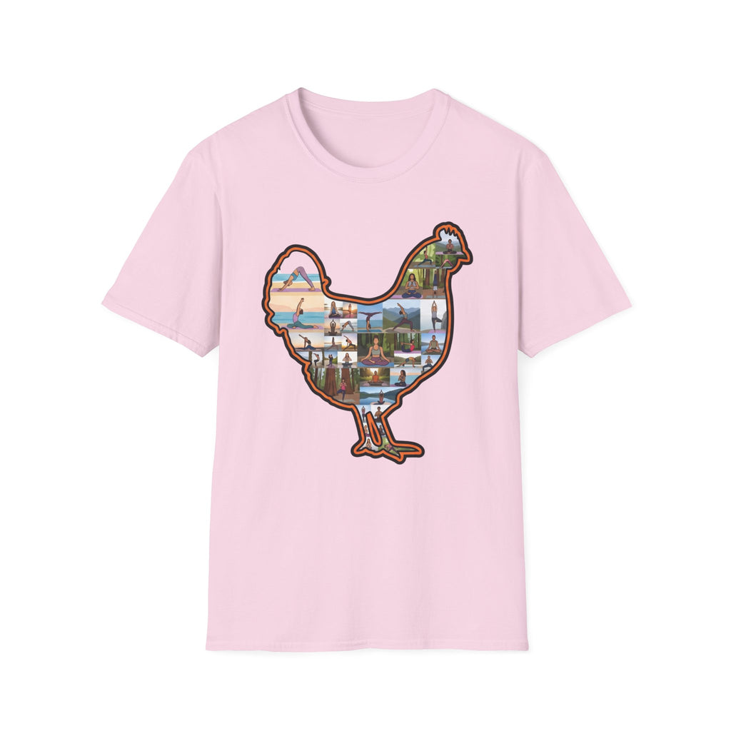 Hen Silhouette Yoga V T-Shirt