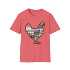 Hen Silhouette Yoga V T-Shirt