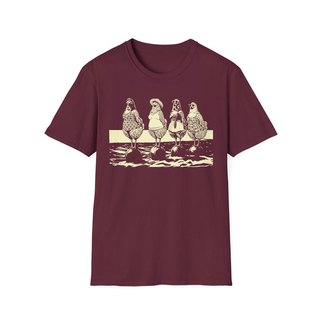 Beach Ball Hens Light T-Shirt