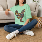 Hen Silhouette Cassettes T-Shirt