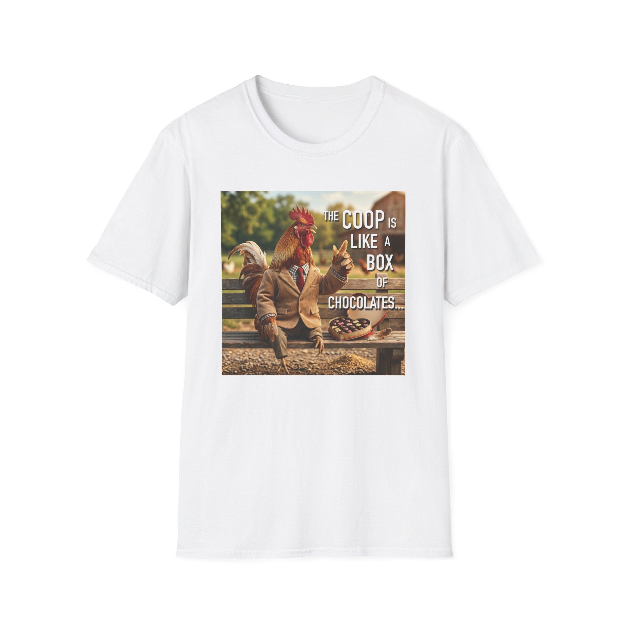 The Coop Chocolates Text T-Shirt