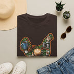 Hen Silhouette Coffee T-Shirt
