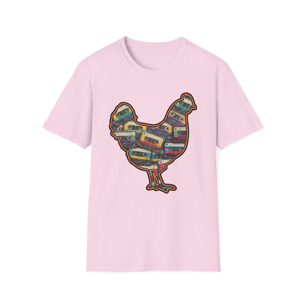 Hen Silhouette Cassettes T-Shirt