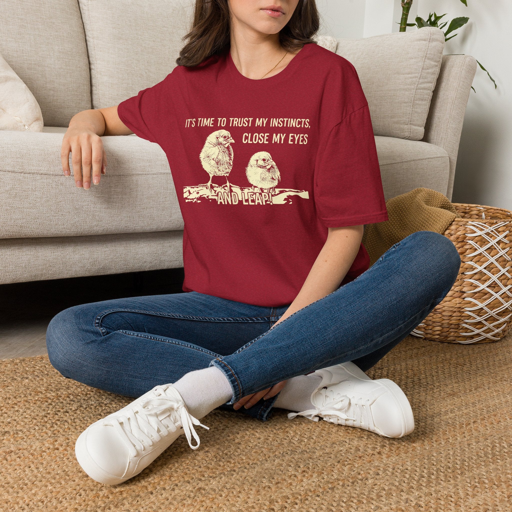 Baby Chicks Leap Mono T-Shirt