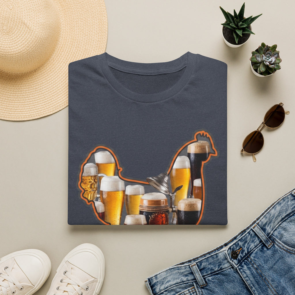 Hen Silhouette Beer T-Shirt