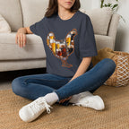 Hen Silhouette Beer T-Shirt
