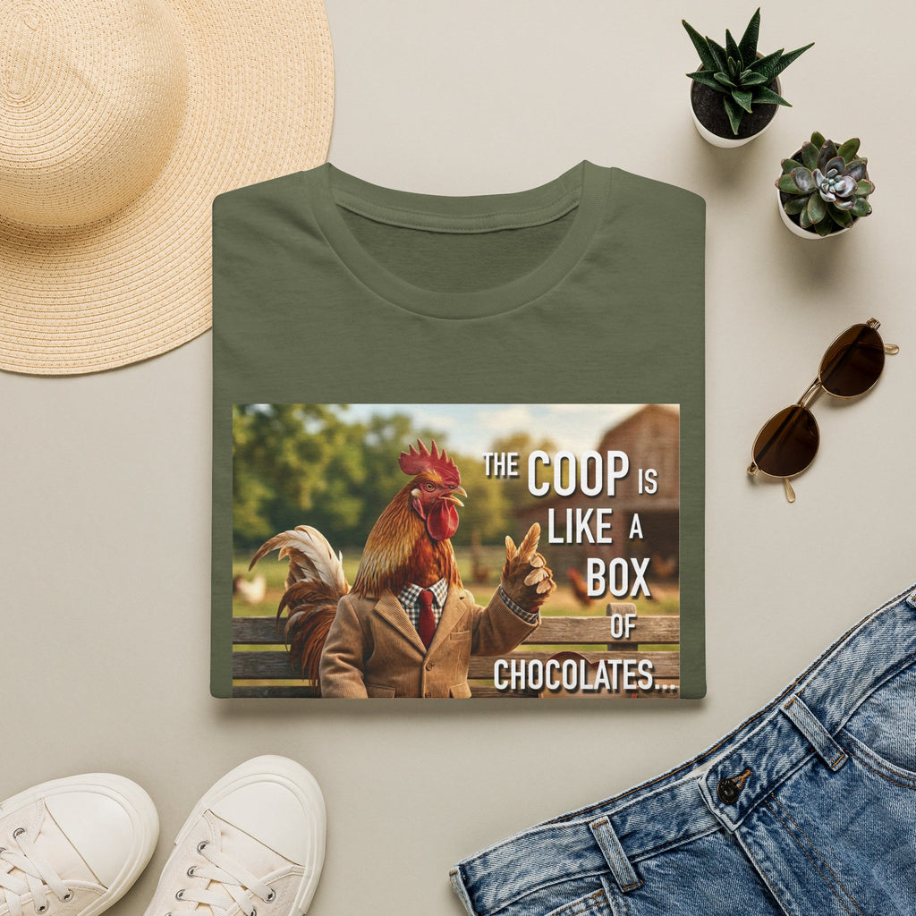 The Coop Chocolates Text T-Shirt