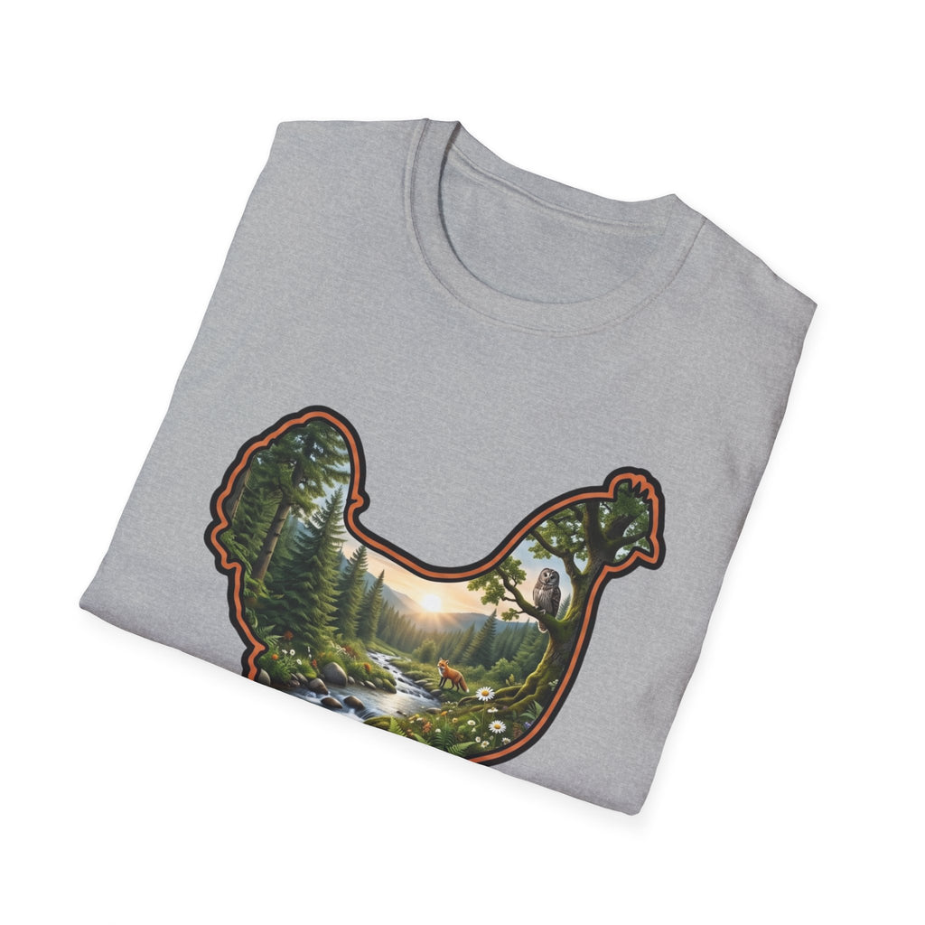 Hen Silhouette Nature T-Shirt