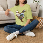 Hen Silhouette Yoga T-Shirt