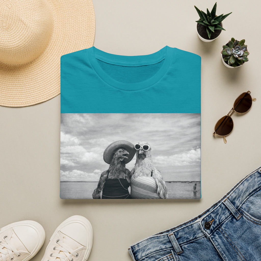 Day at the Beach B&W T-Shirt