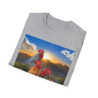 3 Rooster Sunrise Barn T-Shirt
