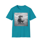 Day at the Beach B&W T-Shirt