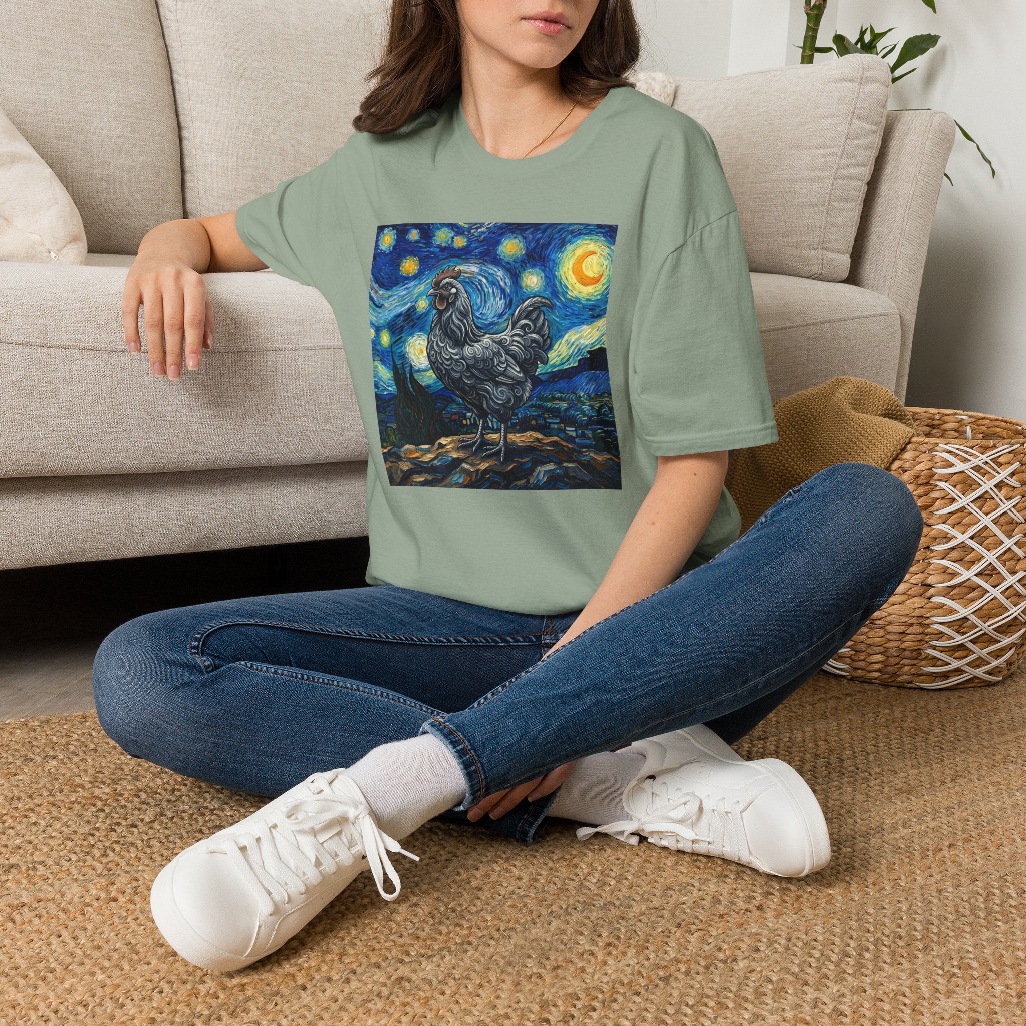 Hen Go Art T-Shirt