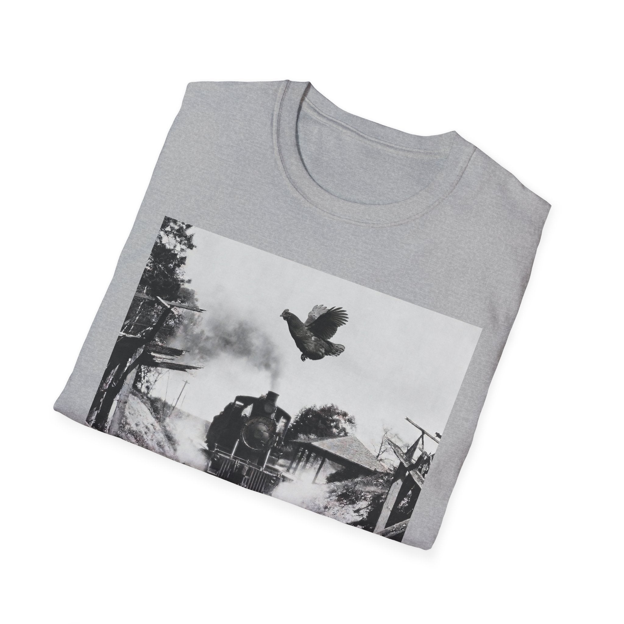 Hen Train Jump T-Shirt