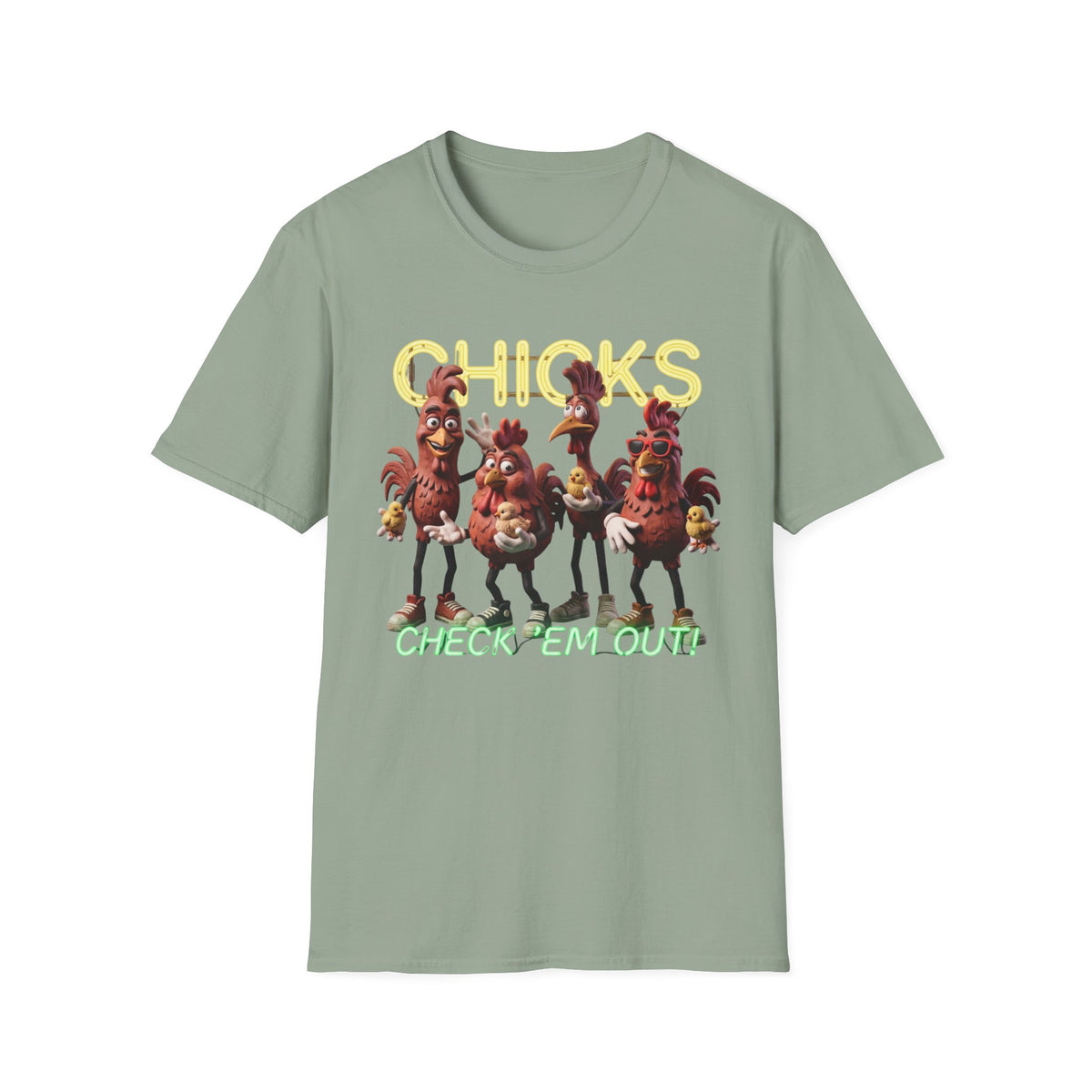 Chicks Check Em Out NB T-Shirt