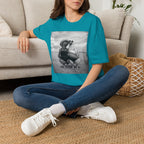 Day at the Beach B&W T-Shirt