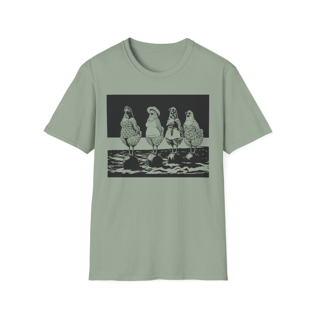 Beach Ball Hens Dark T-Shirt