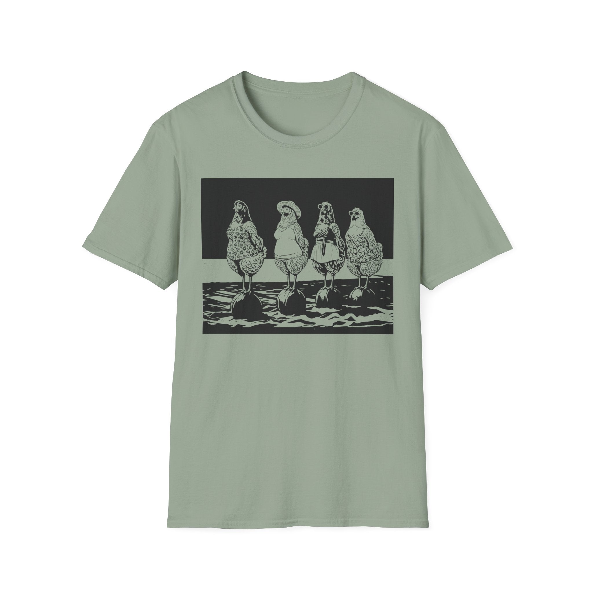 Beach Ball Hens Dark T-Shirt
