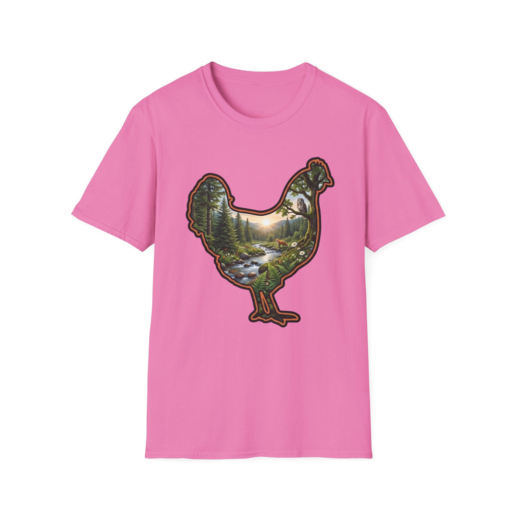 Hen Silhouette Nature T-Shirt