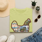 Hen Silhouette Yoga V T-Shirt