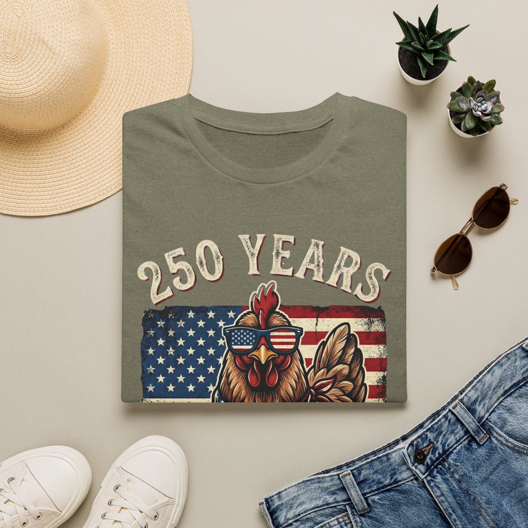 250 Years Hen T-Shirt