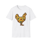 Hen Silhouette Sunflower T-Shirt
