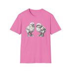 Baby Chicks in Clucks Drawing T-Shirt