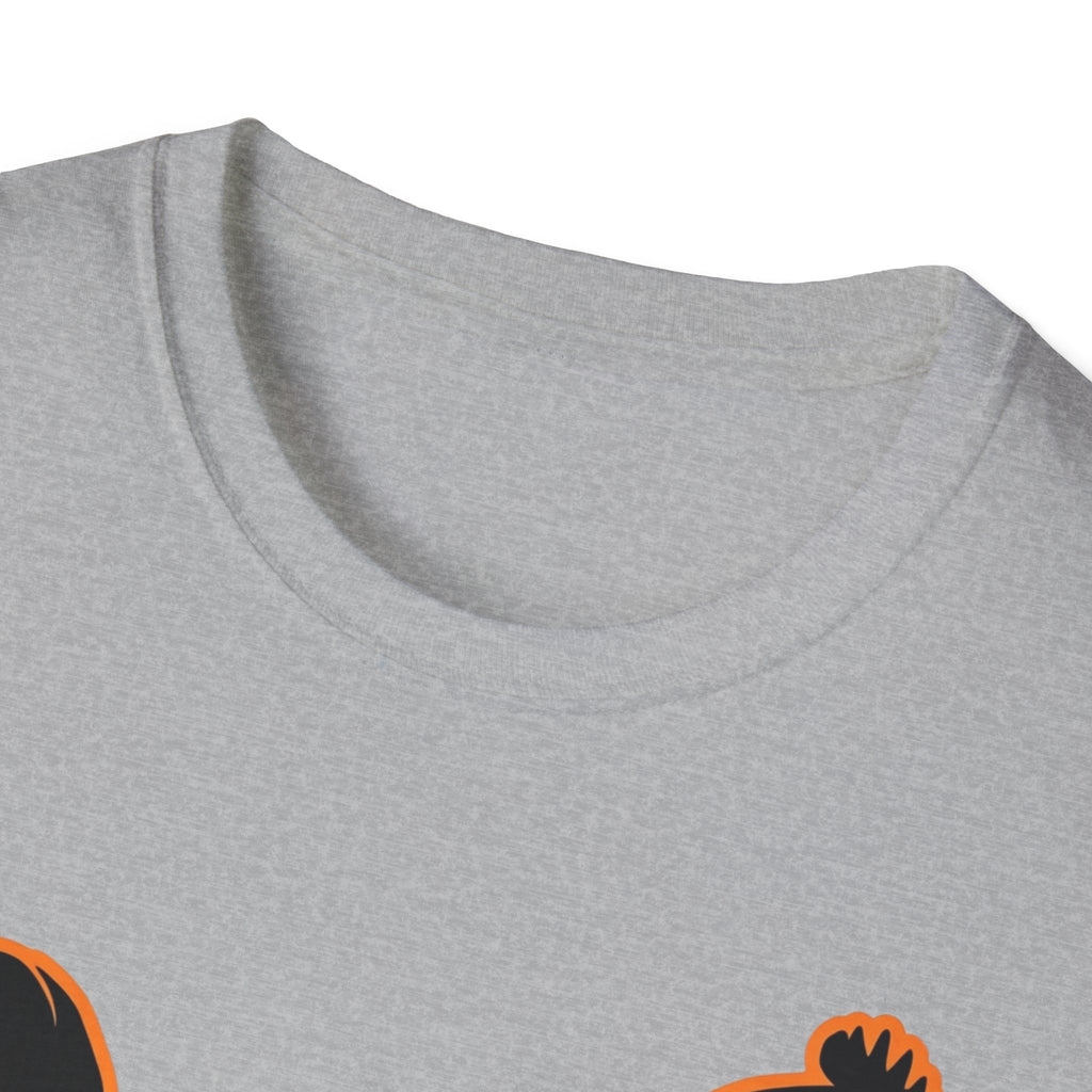 Hen Silhouette Black T-Shirt